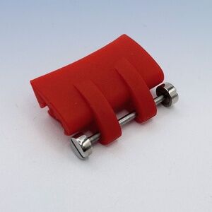 INVICTA Sea Spider Red Polyurethane Watch Bracelet Band Curved End Link 26mm